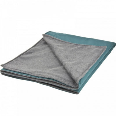Water Resistant Cosy Fleece Blanket – Charcoal Fleece