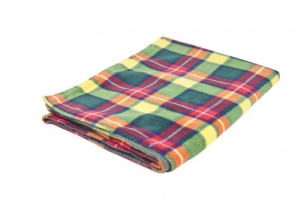 Water Resistant Cosy Fleece Blanket – Picnic Check