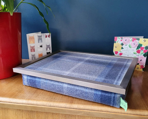 Luxury Border Lap Tray With Bean Bag Base