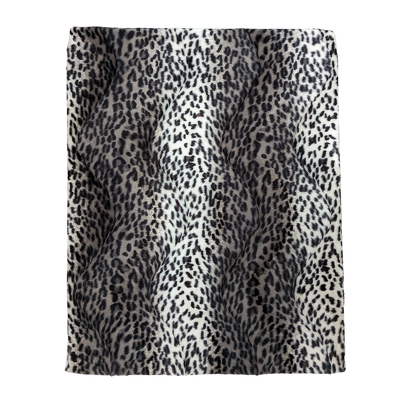 Bed Relaxer - Grey Cheetah Print