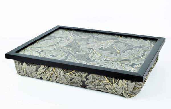 Luxury William Morris Acanthus Lap Tray With Bean Bag