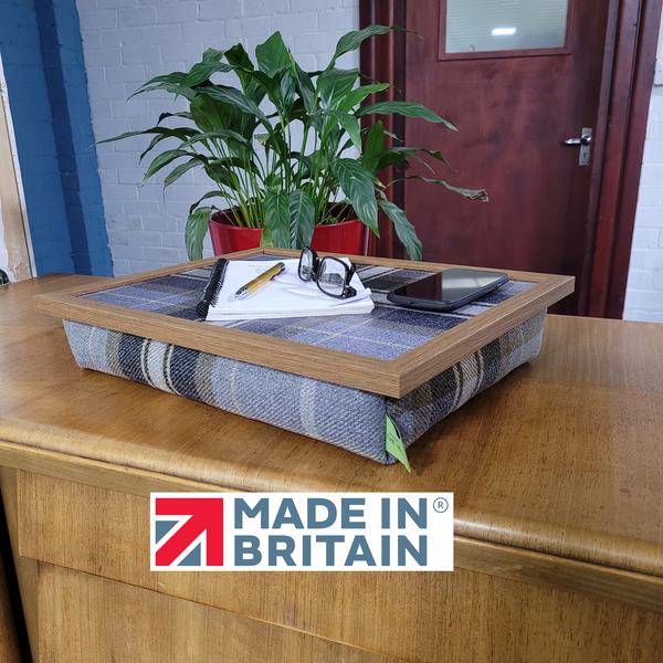 Luxury Beagle Lap Tray With Cushion Bean Bag Base Made In The Mill