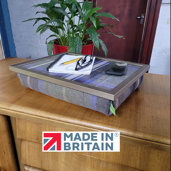 Luxury Bernese Lap Tray With Cushion Bean Bag Base Made In The Mill