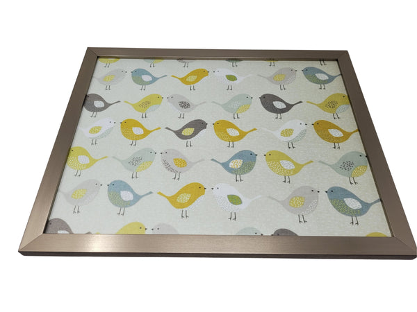 Luxury Birds Lap Tray with Bean Bag
