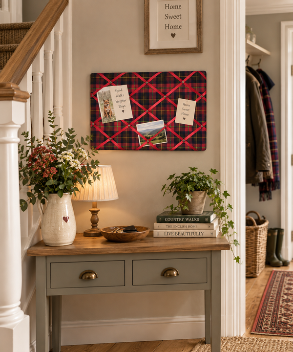 Notice Board - Burgundy Boyd