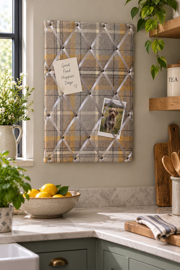 Notice Board - Corgi Tweed