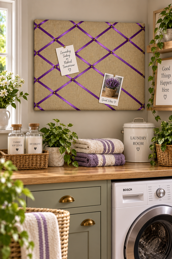 Notice Board - Hessian