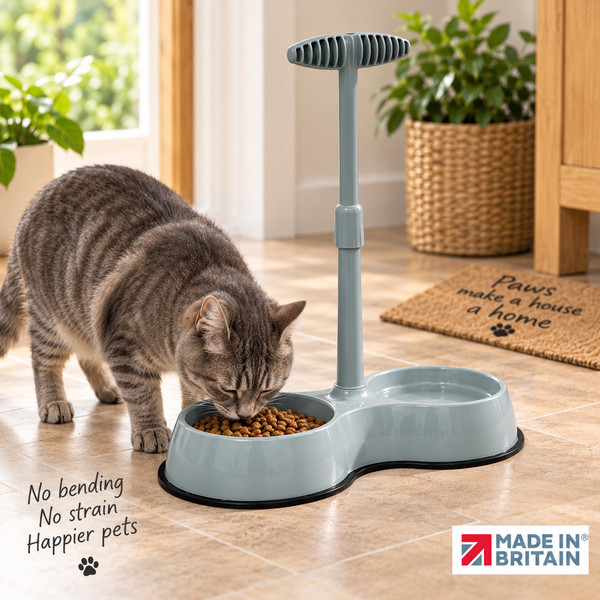 No Need to Bend Pet Feeding Bowl