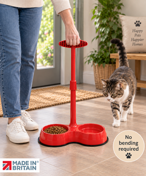 No Need to Bend Pet Feeding Bowl