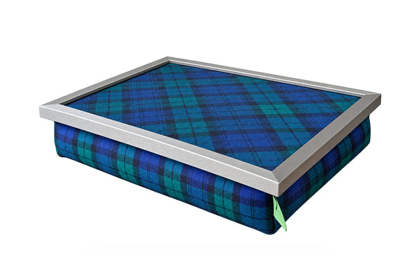 Luxury Black Watch Lap Tray with Bean Bag