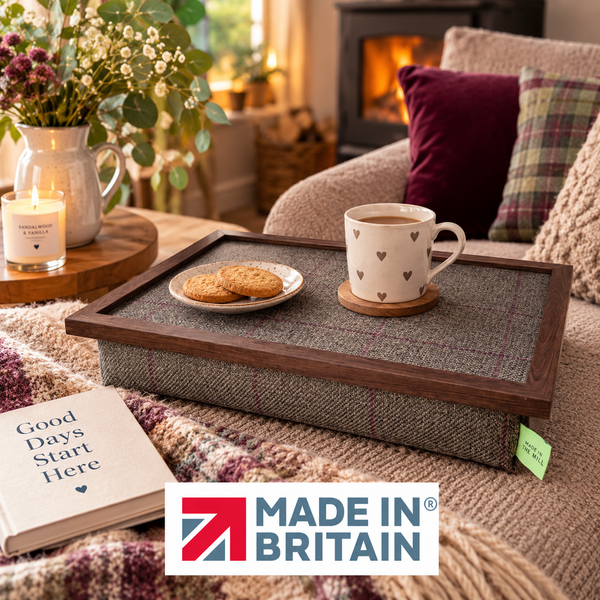 Luxury Springer Lap Tray With Bean Bag