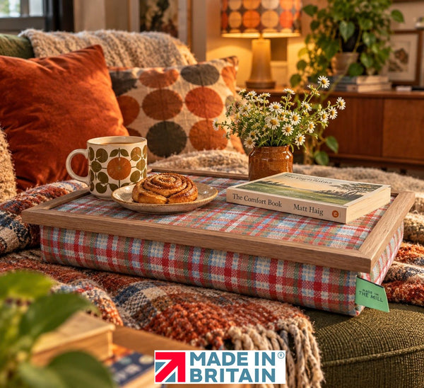 Luxury Rowan Lap Tray With Bean Bag