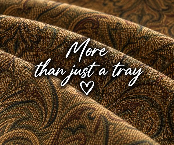 Luxury Templeton Tapestry Lap Tray with Bean Bag Base
