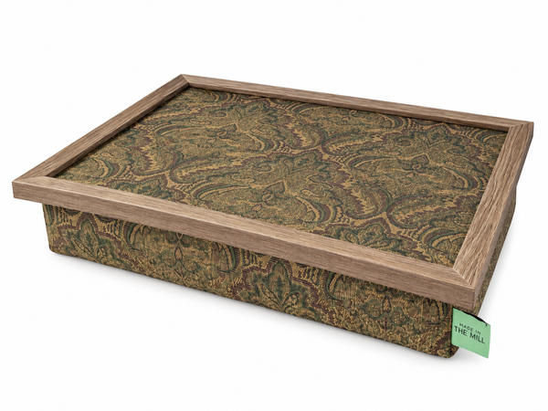 Luxury Templeton Tapestry Lap Tray with Bean Bag Base