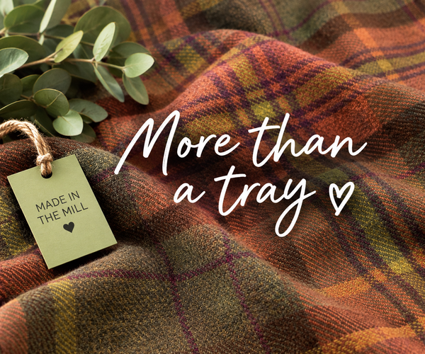 Luxury Harrier Tweed Lap Tray With Bean Bag